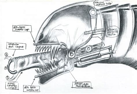 Alien Head Sketch at PaintingValley.com | Explore collection of Alien ...