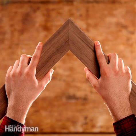 perfect miter joint diy family handyman