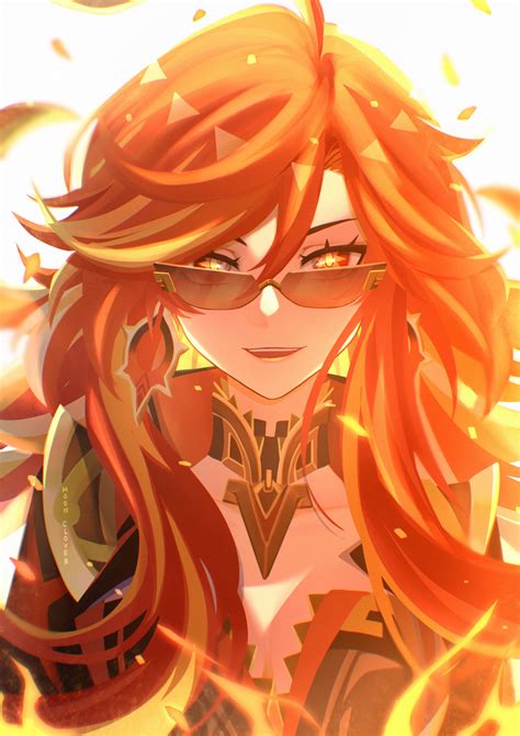 mavuika (genshin impact) drawn by moonieclover | Danbooru