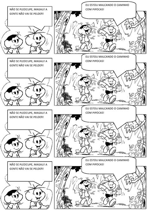 Tirinhas Para Produção De Texto 2 Ano