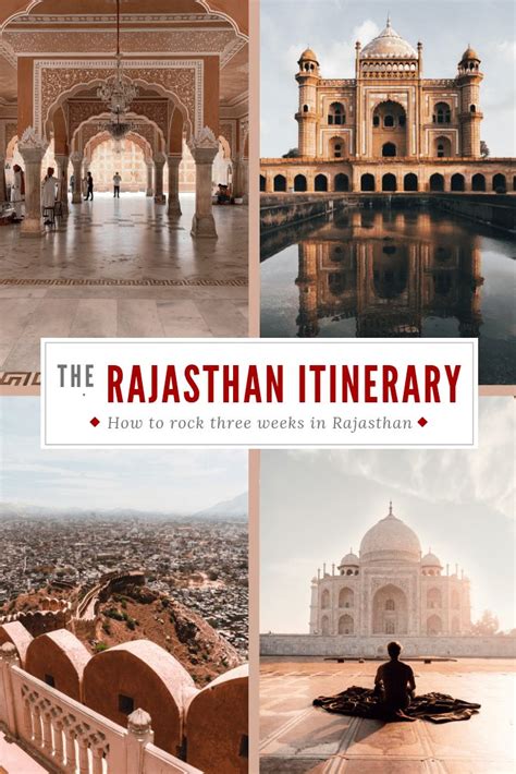 Rajasthan Itinerary: A 3-Week Rajasthan Road Trip | Travel inspiration destinations, Itinerary ...