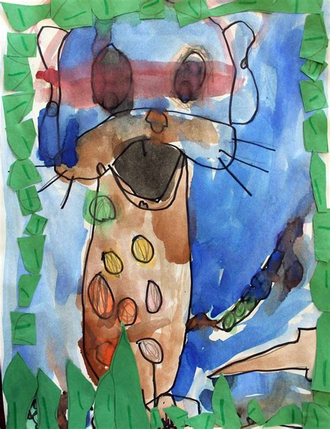 Art Room 104: 1st Grade: Shape Animals With Depth