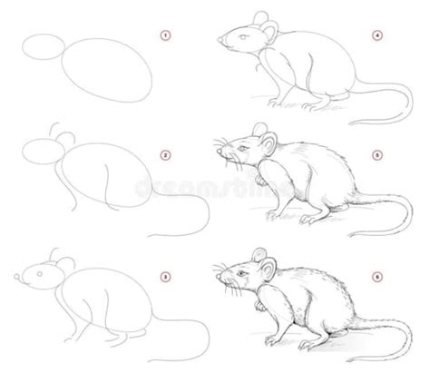 Como desenhar um rato? Passo a passo fácil para crianças!