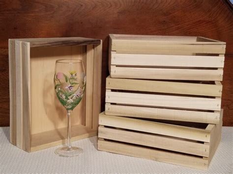 Rustic Wood Crates, 8″x10″wx3 3/8″h rustic crates, rustic wood crates,woodcrates,wedding table ...