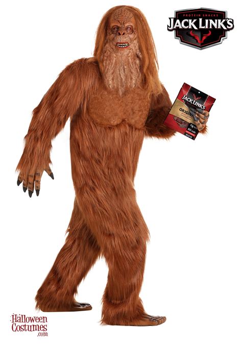 Exclusive Jack Links Sasquatch Costume for Adults | Bigfoot costume