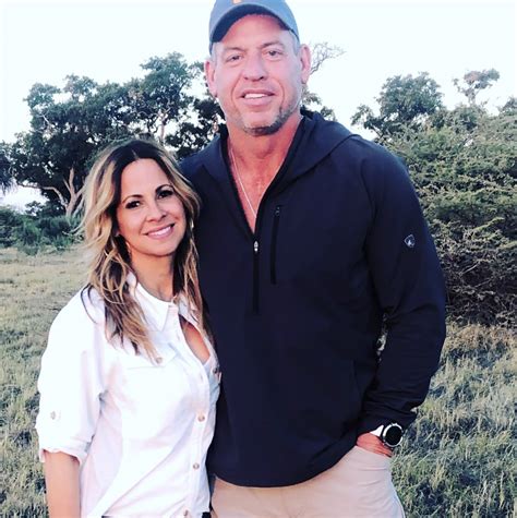 Who is Troy Aikman's girlfriend Haley Clark?