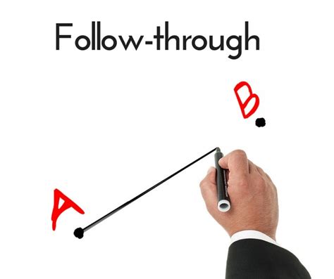 Follow through - My Ideal Life
