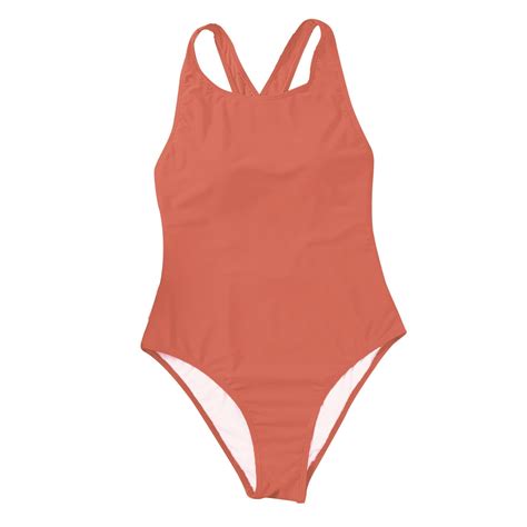 MSJUHEG One Piece Swimsuit Women,Orange Swimsuits for Women,Bathing