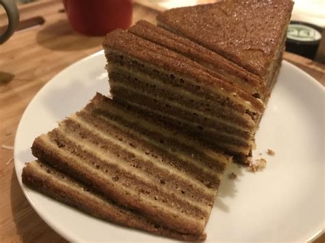 spekkoek dessert