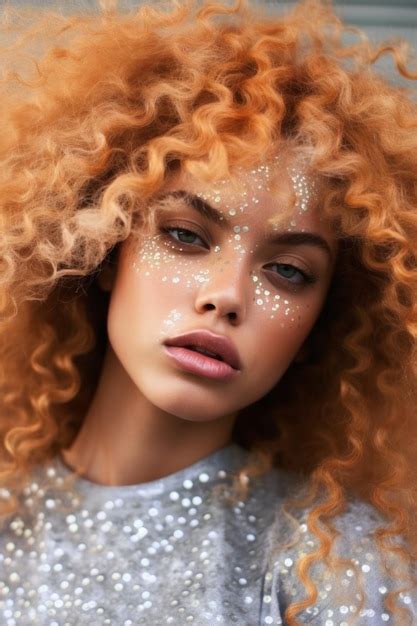 premium ai image   hair color   holidays   color