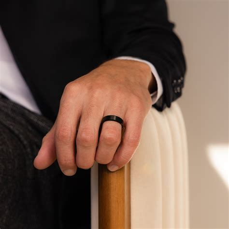 black gold ring for men 8