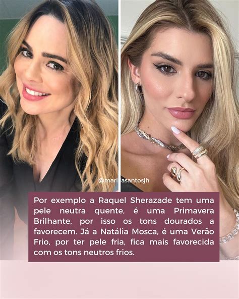 Legenda Para Cabelos Loiros Instagram - Marilia Santos | Coloração Pessoal on Instagram: "Explicações na ...