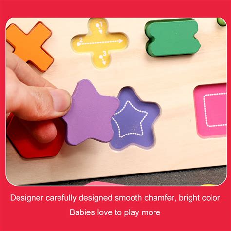 Leave The Letter Puzzle, ABC Wooden Puzzle Board P... – Grandado
