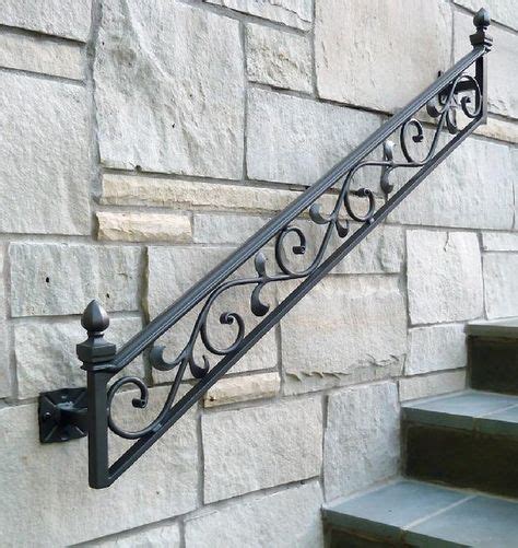 29 Metal Handrail ideas | metal handrails, stair railing, railing design