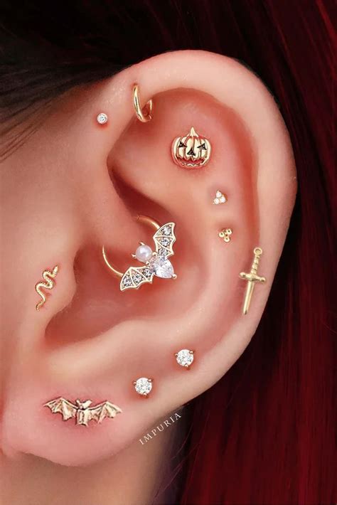 100 of the Best Cartilage Ear Piercing Ideas & Earrings | Ear jewelry ...
