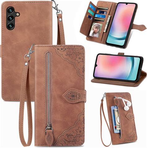 Case Collection für Samsung A25 5G Hülle - Leder Handyhülle mit