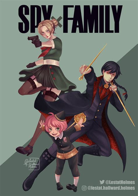 ArtStation - Spy x Family genderbend fanart