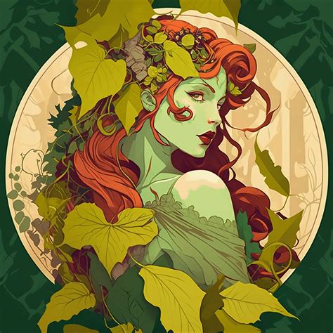 The Nature of Poison Ivy Poster Art Print Comic Art - Etsy Australia