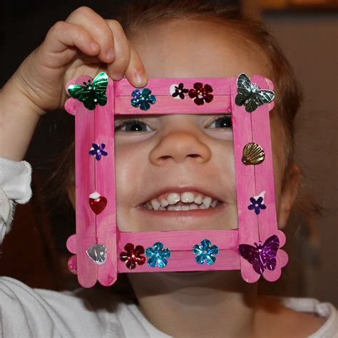 picture frames  popsicle sticks  michael harbour blog