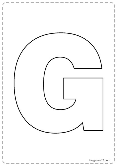 Figuras Com A Letra G Para Imprimir