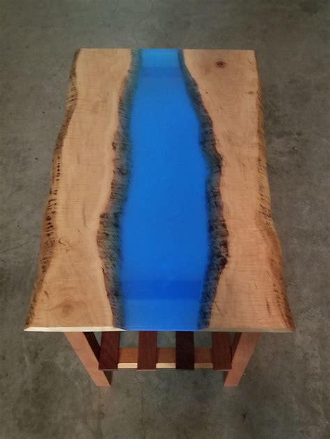 Epoxy Resin End Table Diy at Sharon Heath blog