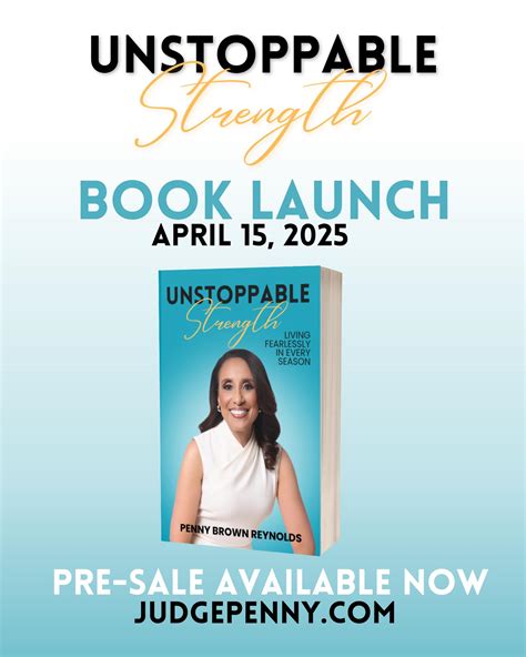 Judge Penny - Ready to live fearlessly? Unstoppable... | Facebook