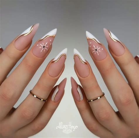 Snowflake Nail Art - 25+ Beauties To Recreate For Winter - Emerlyn Closet