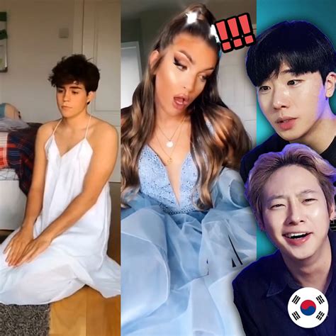 Innocent KOREAN Boys Reacts to BEST TikToks Compilation..👀 | Innocent