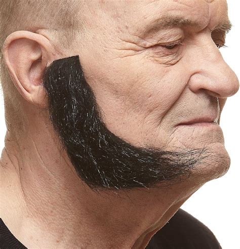 Amazon.com: Mustaches Realistic, L Shaped Fake Mutton Chops Sideburns
