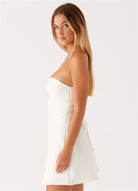 So Stylish Mini Dress - White – Peppermayo