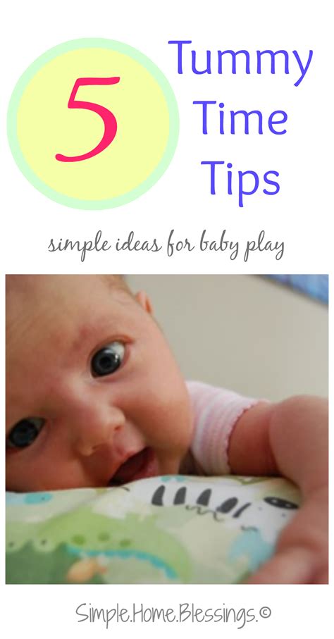 Baby Betterment: Tummy Time Tips – Simple. Home. Blessings