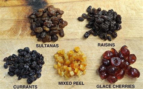 Dried Fruits: The Difference between Raisins, Sultanas and Currants
