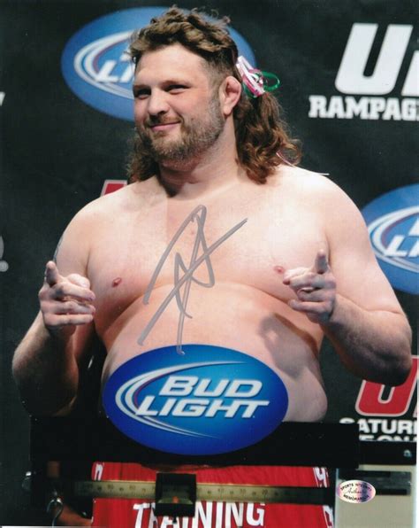 roy nelson signed ufc  photo sports integrity pristine auction
