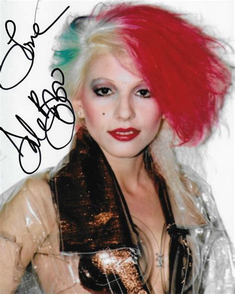 Dale Bozzio Missing Persons Original Signed 8x10 Photo #23 At