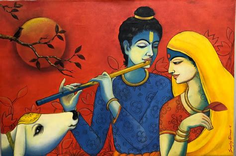 Radha Krishna | Vedic Fine Art