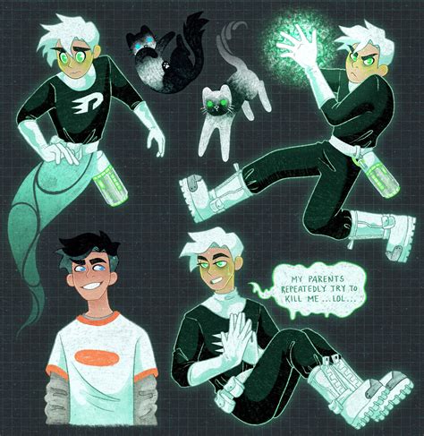 Danny Phantom Art Danny Phanton Print | Original Signature