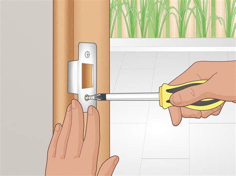 how to instal door handle