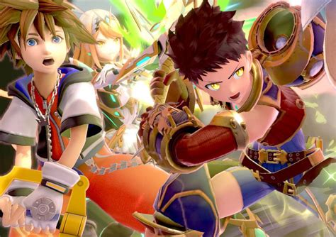 Rex surprises Sora by ayumuobessed on DeviantArt