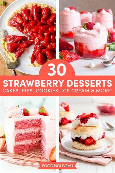 quick strawberry dessert recipes