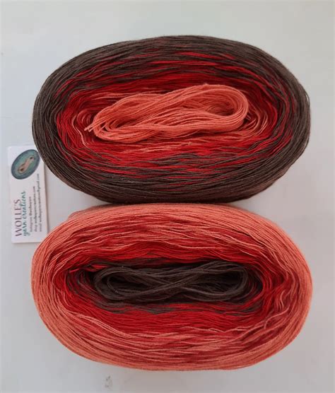 lava color changing cotton yarn  yards gr fingering weight