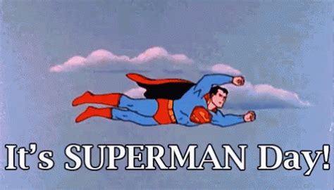 Superman Day GIF - Superman SuperHero Fly - Discover & Share GIFs