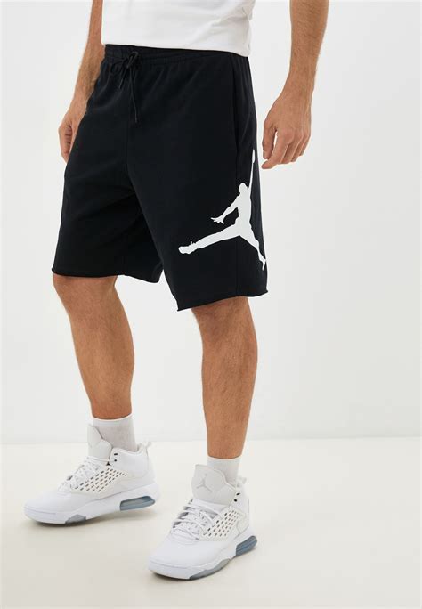 Шорты спортивные Jordan NFS M J JUMPMAN FLC SHORT, цвет: черный ...