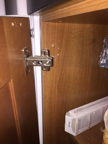 how to fix a cabinet door that fell off