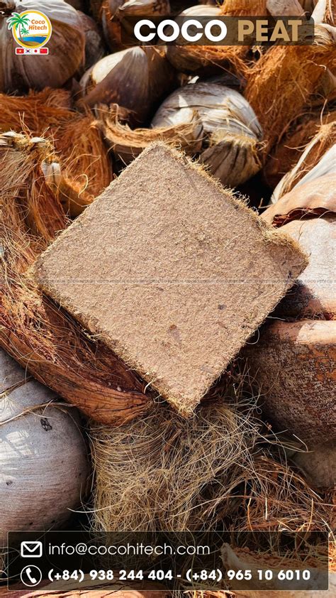 advantages   coco peat block  planting coco hitech