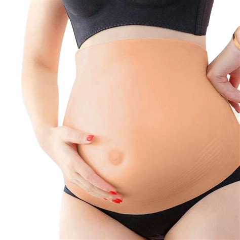 Amazon.com: Fishawk Fake Pregnant Belly, Artificial Pregnancy Tummy
