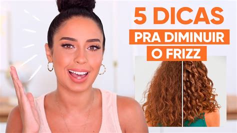 Como Diminuir O Frizz Do Cabelo Cacheado