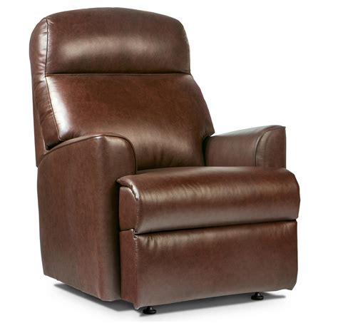 Harrow Small / Standard Leather Fixed Chair - Sherborne Upholstery
