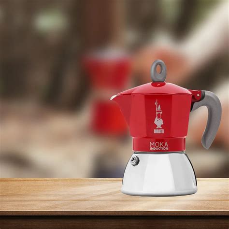 bialetti moka induction rossa induction espresso maker latteholic