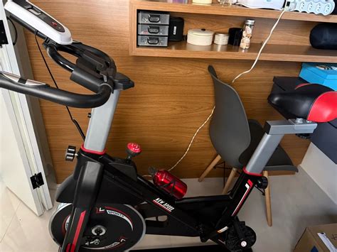 Bicicleta Spinning Mecânica New Speed Q50 - Bicicleta Spinning Mecânica New Speed Q50 Vermelha/Preta - Academia e ...
