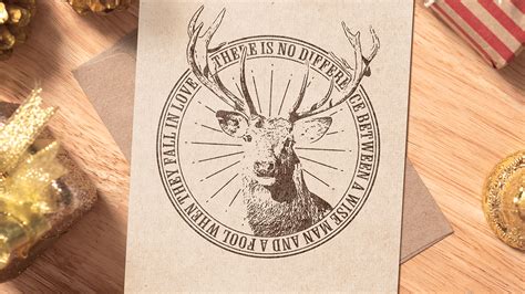stamp effect  behance
